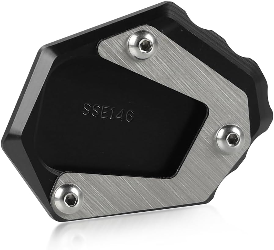 YIEBA Motorradzubehör Seitenständer Verlängerung Vergrösserer Pate Pad für CB125R 2017-2020 CB125R 2