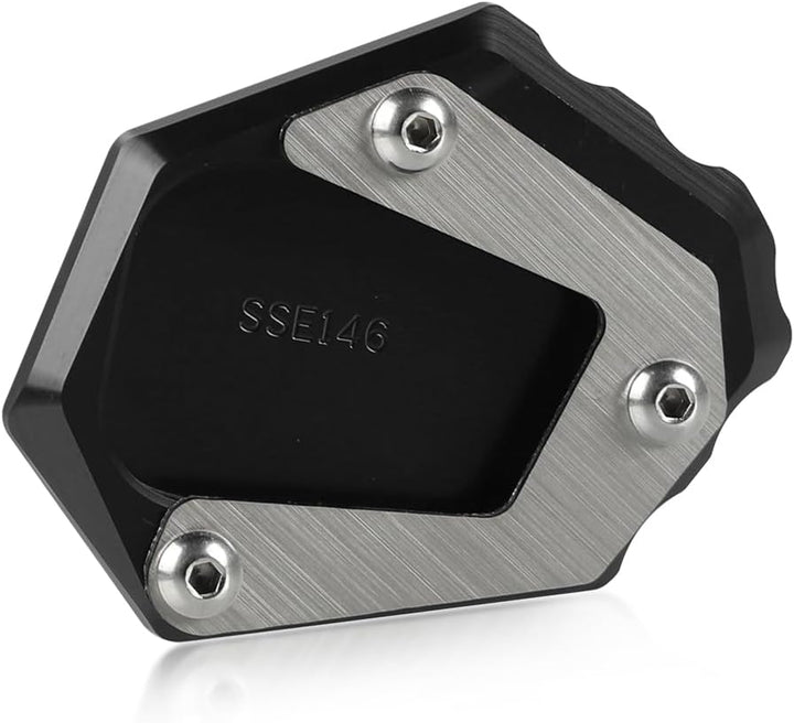 YIEBA Motorradzubehör Seitenständer Verlängerung Vergrösserer Pate Pad für CB125R 2017-2020 CB125R 2