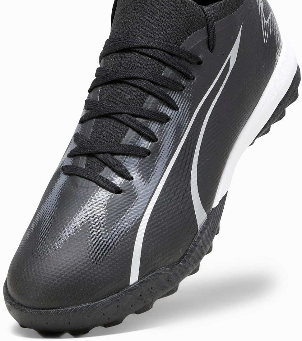 PUMA Herren Ultra Match Tt Fussballschuh 42.5 EU Puma Black Asphalt, 42.5 EU Puma Black Asphalt