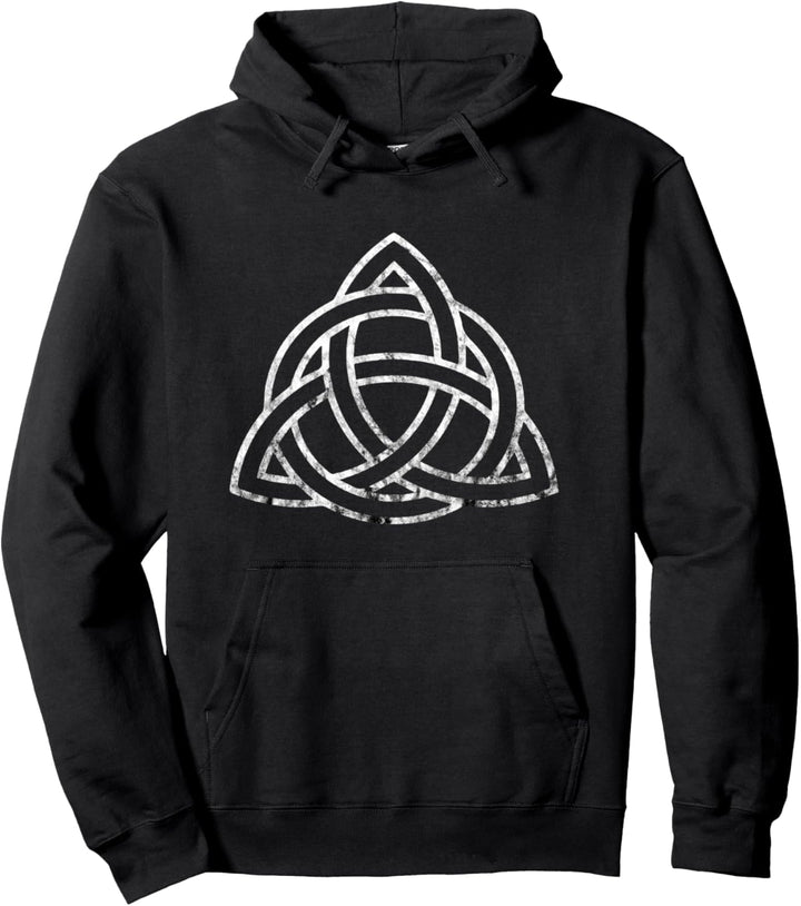 Triquetra Symbol Kelten Keltischer Knoten Knotenmuster Pullover Hoodie