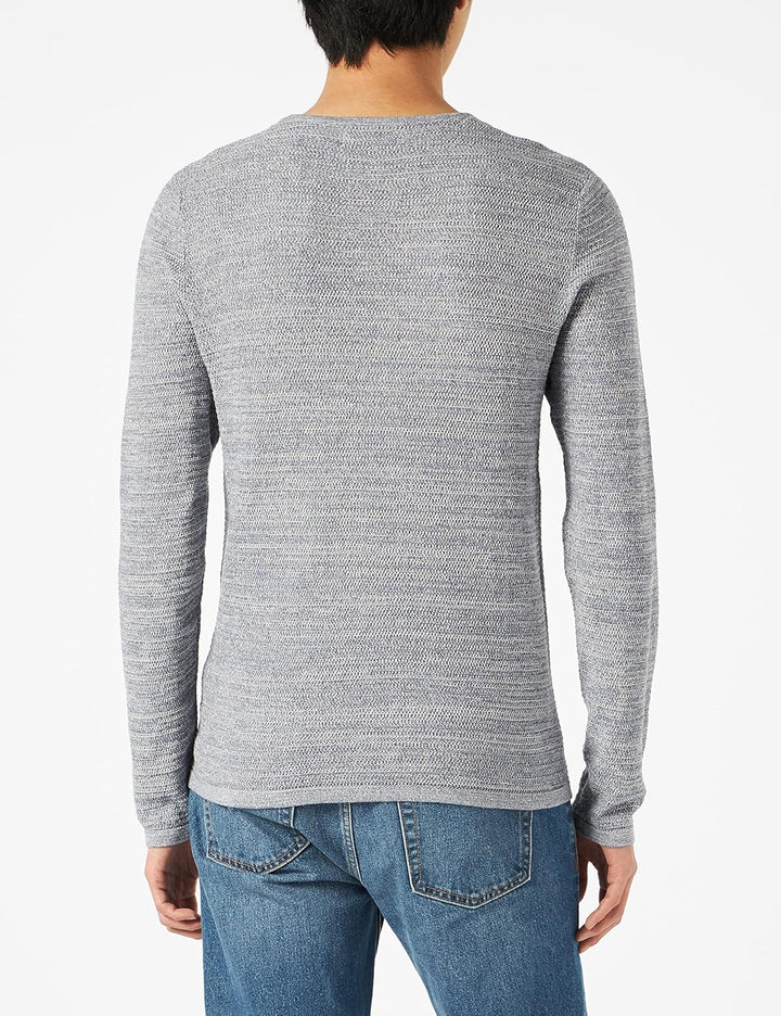 JACK & JONES Herren Jjtheo Knit Crew Neck Strickpullover S Grisaille, S Grisaille