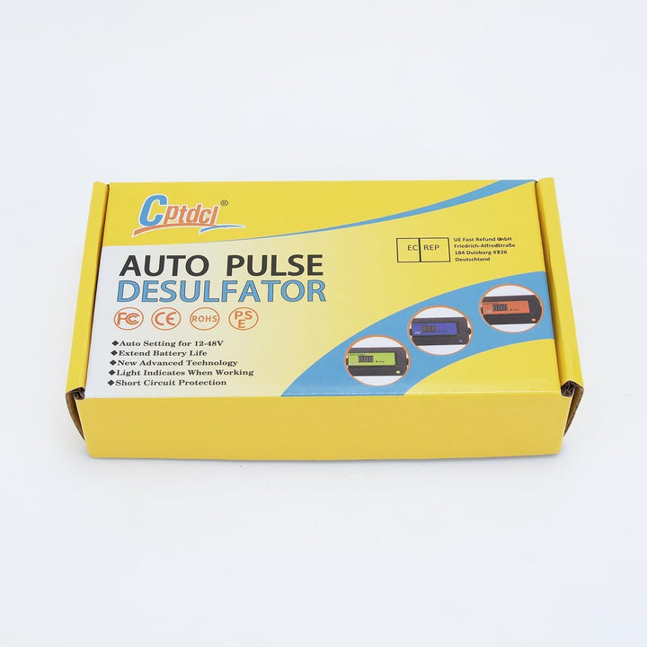 Auto Pulse Battery Desulfator/Maintenance for Batteries Cars, Trucks, Boats, Motorcycles AGM, Gel, S