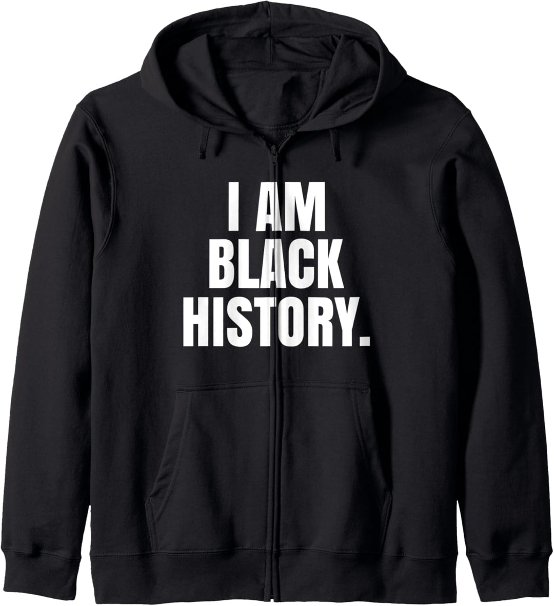 I Am Black History Kapuzenjacke