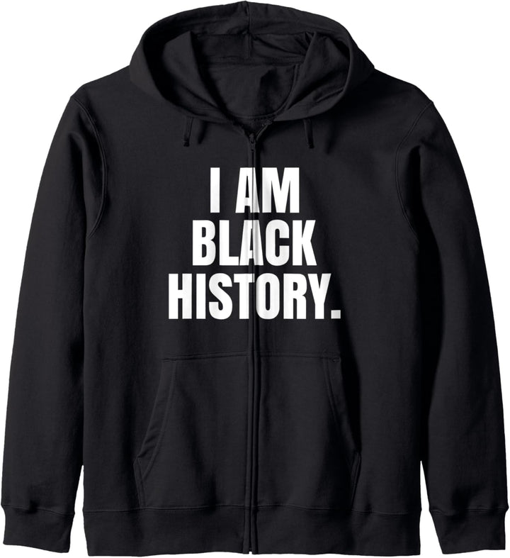 I Am Black History Kapuzenjacke