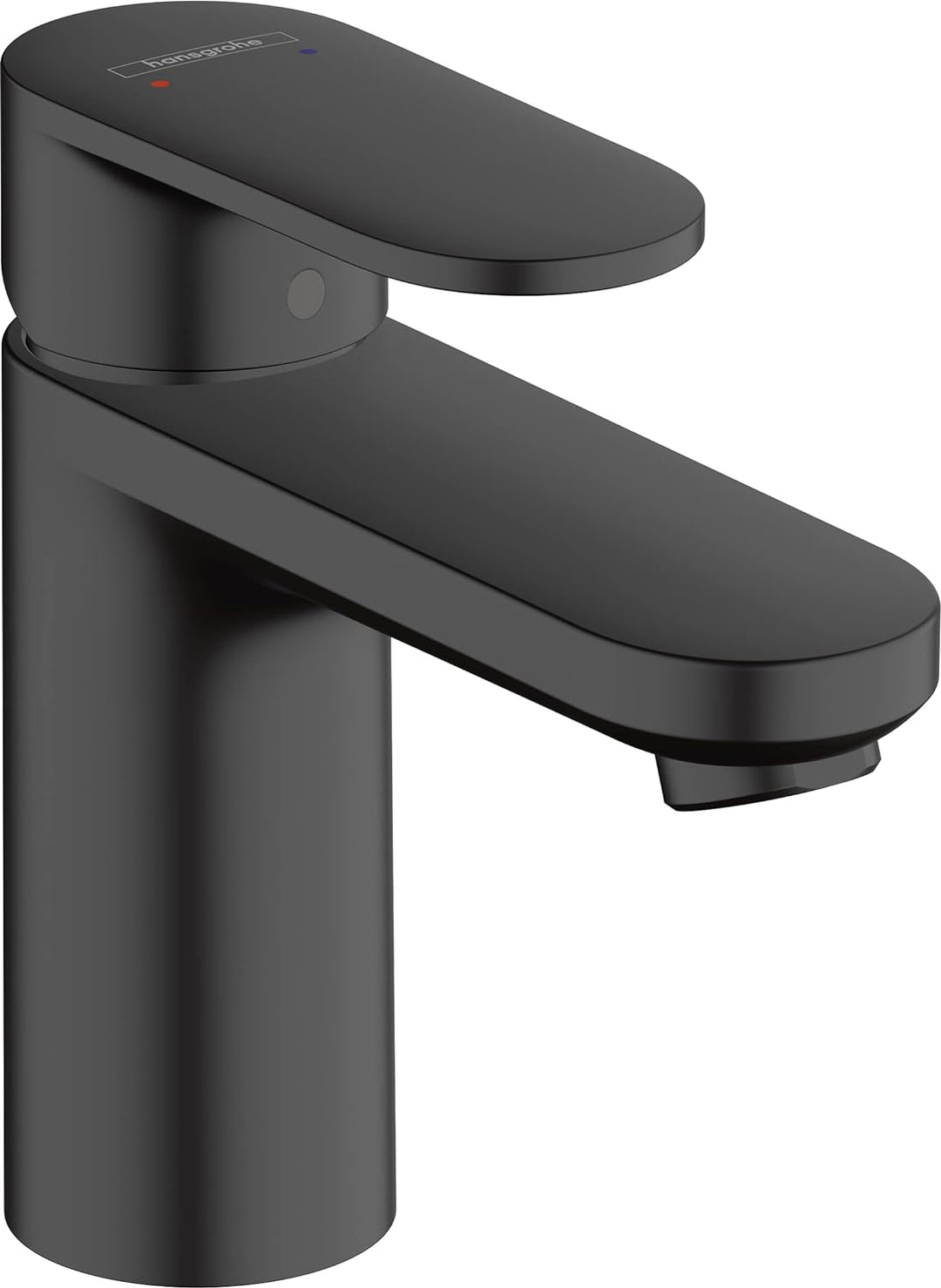 hansgrohe Vernis Blend - Waschtischarmatur ohne Ablauf, Wasserhahn Bad mit Auslauf Höhe 100 mm, Misc