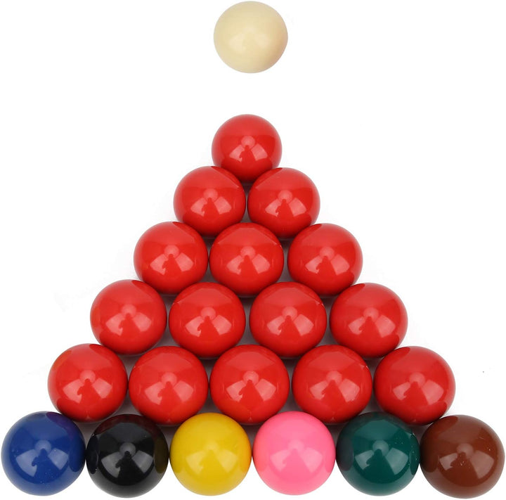 Ejoyous 22 Stück Snooker Ball Set, Snooker Billard Billardkugeln Pool Balls Billardkugel 52,2 mm/2,1