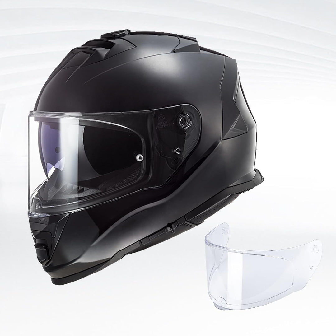 Helmvisier für LS2 FF328/FF353/FF800,Motorradhelm Visier,Motorrad Windschutz Helm Objektiv Visier Vo