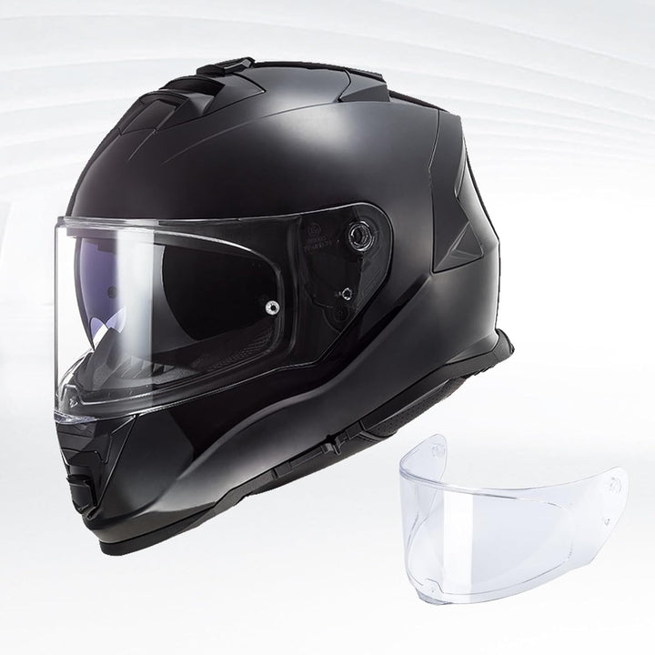 Helmvisier für LS2 FF328/FF353/FF800,Motorradhelm Visier,Motorrad Windschutz Helm Objektiv Visier Vo