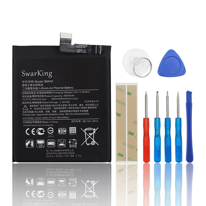 SwarKing Ersatz Akku Kompatibel mit mi 9 pro Mi 9Pro Mi9 Pro BM4H with Toolkit