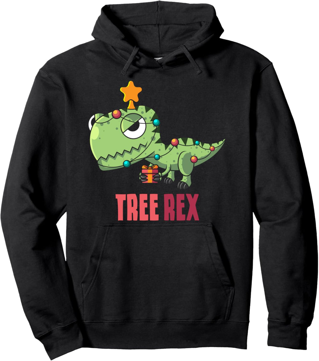 Hässlicher Weihnachtspullover Dino TREX Christmas Dad Pullover Hoodie