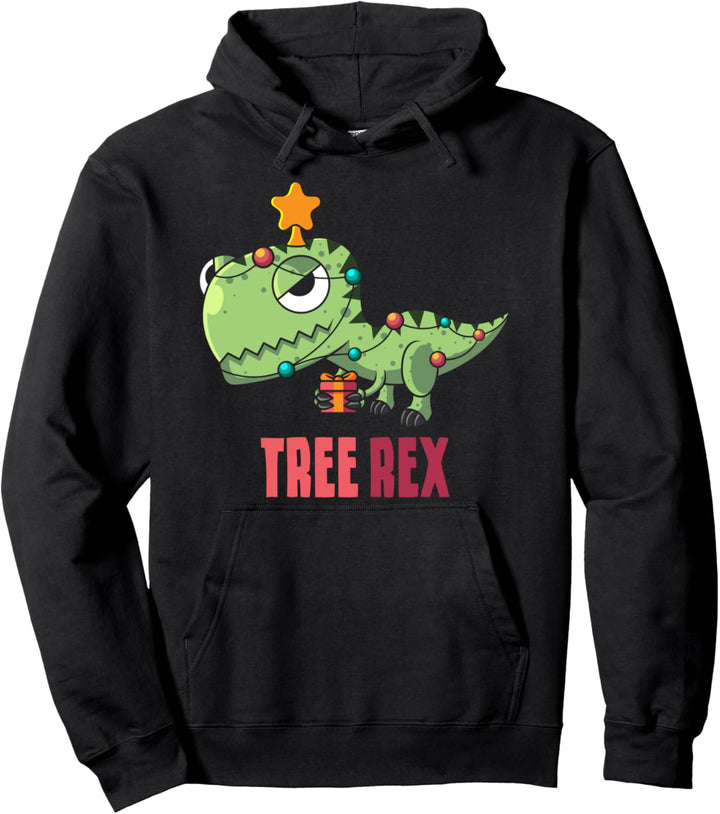 Hässlicher Weihnachtspullover Dino TREX Christmas Dad Pullover Hoodie