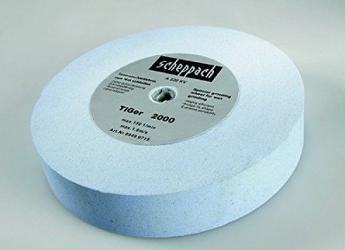 Scheppach Edelkorund-Schleifstein Ø 200 x 40 x 12 mm K 220 für TIGER2000S