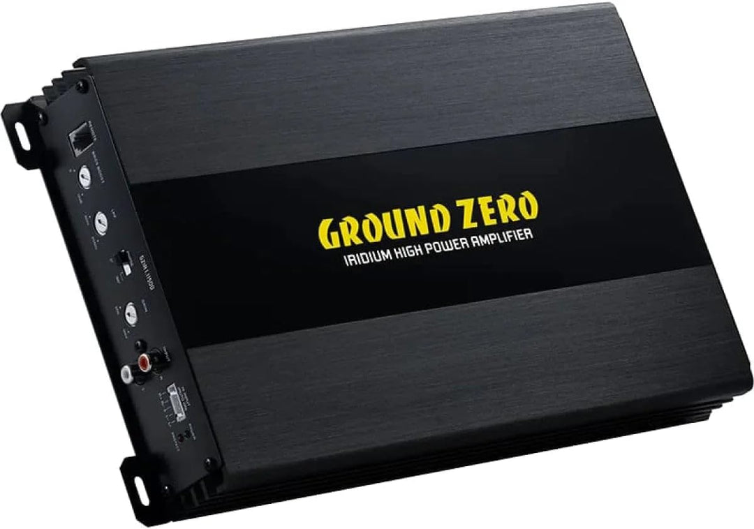 Ground Zero GZIA 1.1500D - 1-Kanal Endstufe mit 2600 Watt (RMS: 1300 Watt)