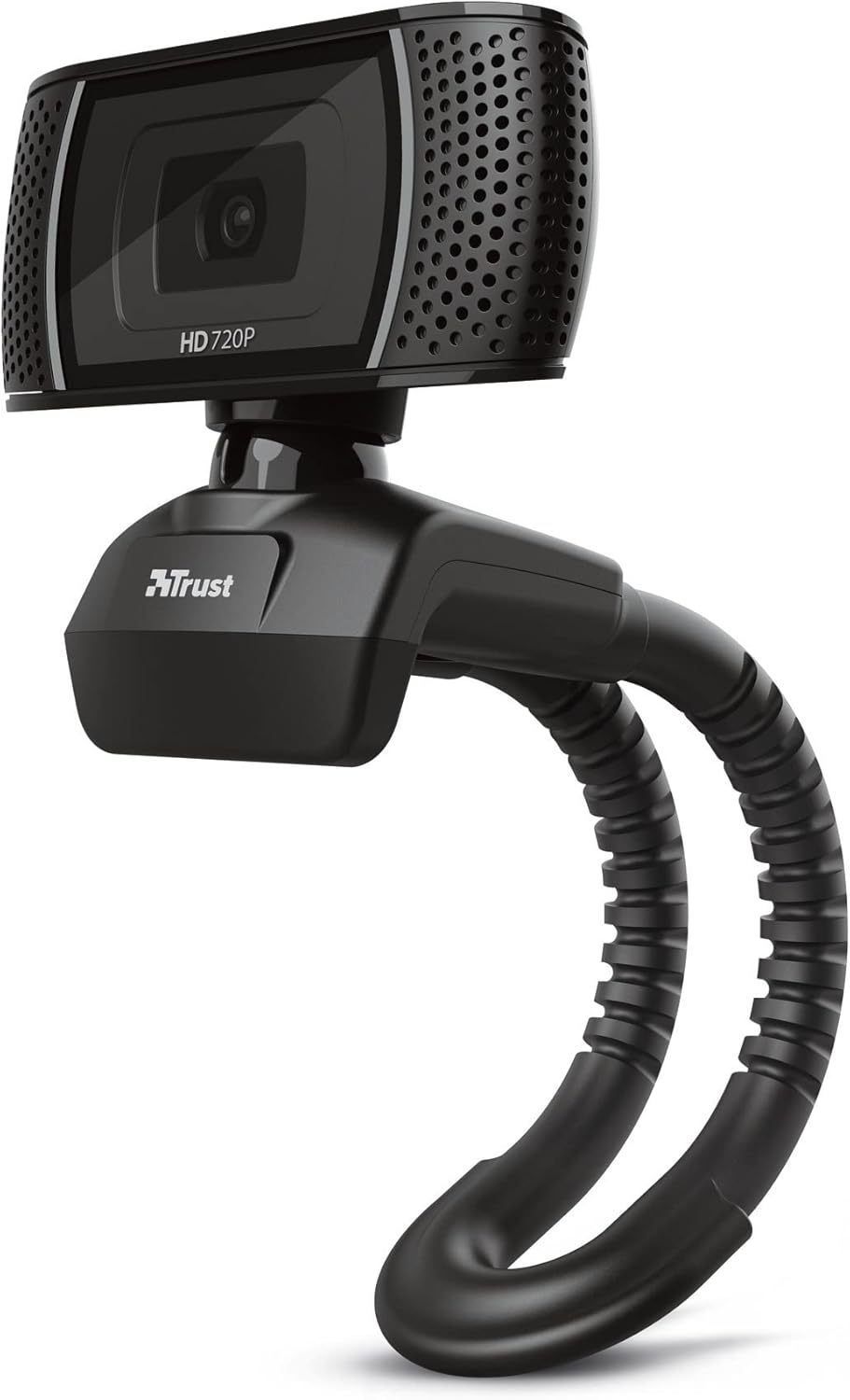 Trust Trino HD Webcam mit Mikrofon, 1280 x 720, 30 FPS, PC Kamera & Hama PC Lautsprecher Sonic Mobil