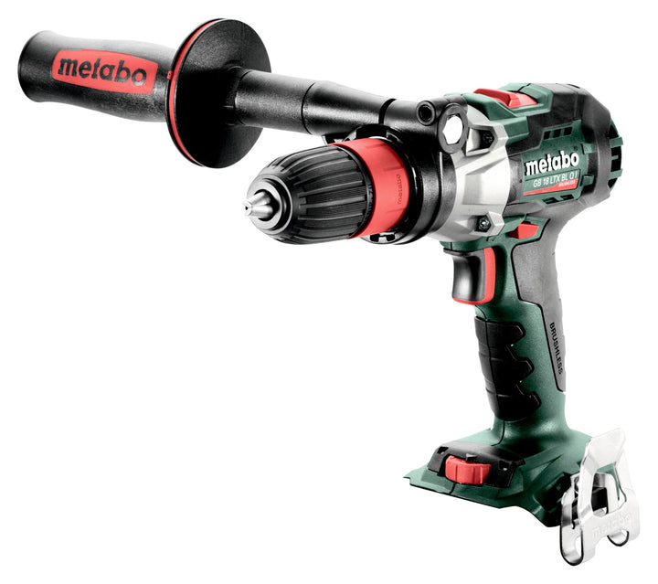 metabo Akku-Gewindebohrer GB 18 LTX BL Q I - 18 V, CAS, 130 Nm, M12 Gewinde - Schnellwechsel-Gewinde