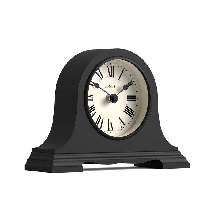 JONES CLOCKS® Speakeasy Kaminuhr – Napoleon-Hutuhr – Traditionelles/Klassisches Design - römische Zi