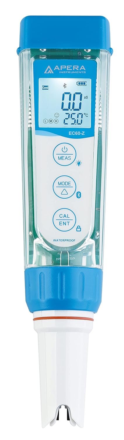 Apera Instruments EC60-Z Smart-Leitfähigkeitsmessgerät (unterstützt durch die ZenTest Mobile App) -