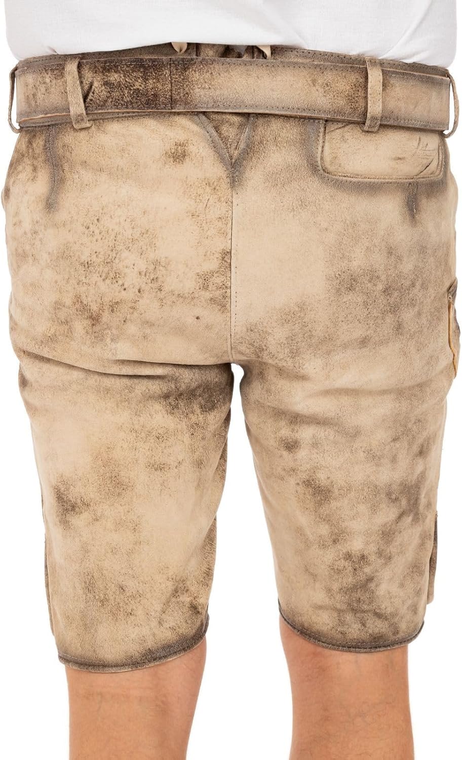 Maddox Herren Lederhose Ronn 46 Antik - Birke, 46 Antik - Birke