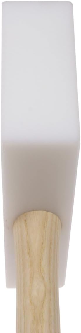 STUBAI Kunststoffhammer eckig 155 × 85 × 35 mm | hochschlagfester, splitterfreier Kunststoffkopf | r