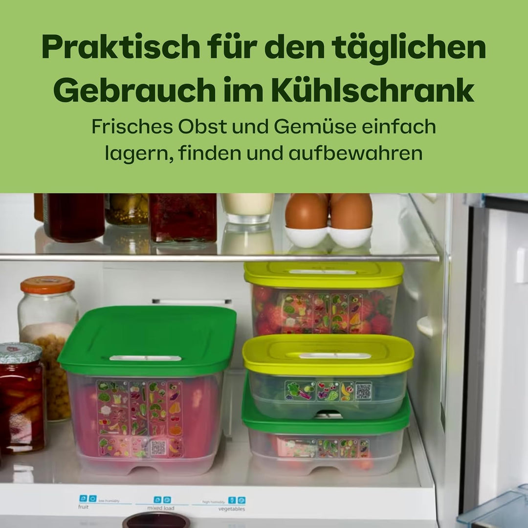 TUPPERWARE Kühlschrank 4,4L dunkelgrün KlimaOase hoch PrimaKlima A183 Klimakönig 10304