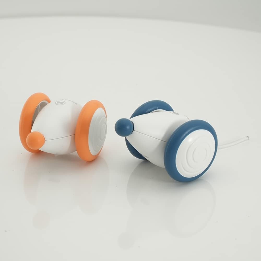 INF Katzenspielzeug Elektrisch Spielmaus, Spielmäuse für Katze mit USB-Kabel, Interaktive Spielzeug