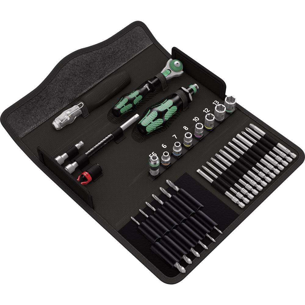 Wera 05135928001 Kraftform Kompakt M1 Metall, Werkzeug Satz, 39-teilig