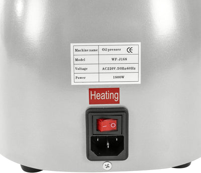1800W Elektrische Ölpresse Kleine Ölpresse Vollautomatische Ölmühle mit Perilla öl ölpresse Leinsame