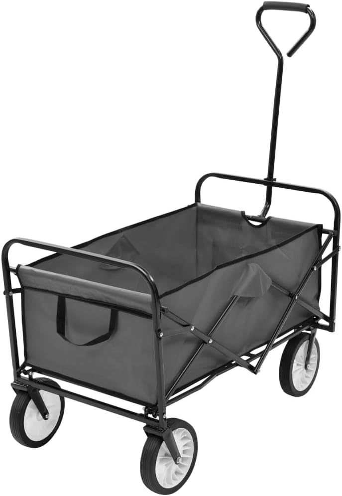 vidaXL Handwagen Klappbar Faltbar Transportwagen Bollerwagen Gartenwagen Gerätewagen Transportkarre