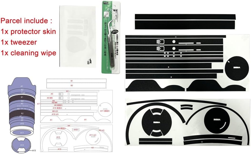 Skin Lens Camera Skin Wrap Vinyl Protective Sticker Photography Accessories for Sony FE 70-200mm F4