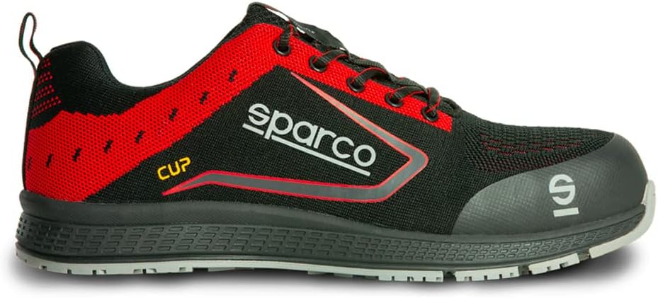 Sparco Unisex Teamwork Scarpa Antinfortunistica Da Lavoro - Bassa Per Uomo E Donna - Nitro - S3 SrcF