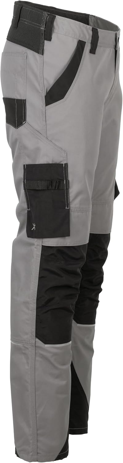 Planam Herren Cargo Norit Herren Bundhose 46 Zink/Schwarz, 46 Zink/Schwarz