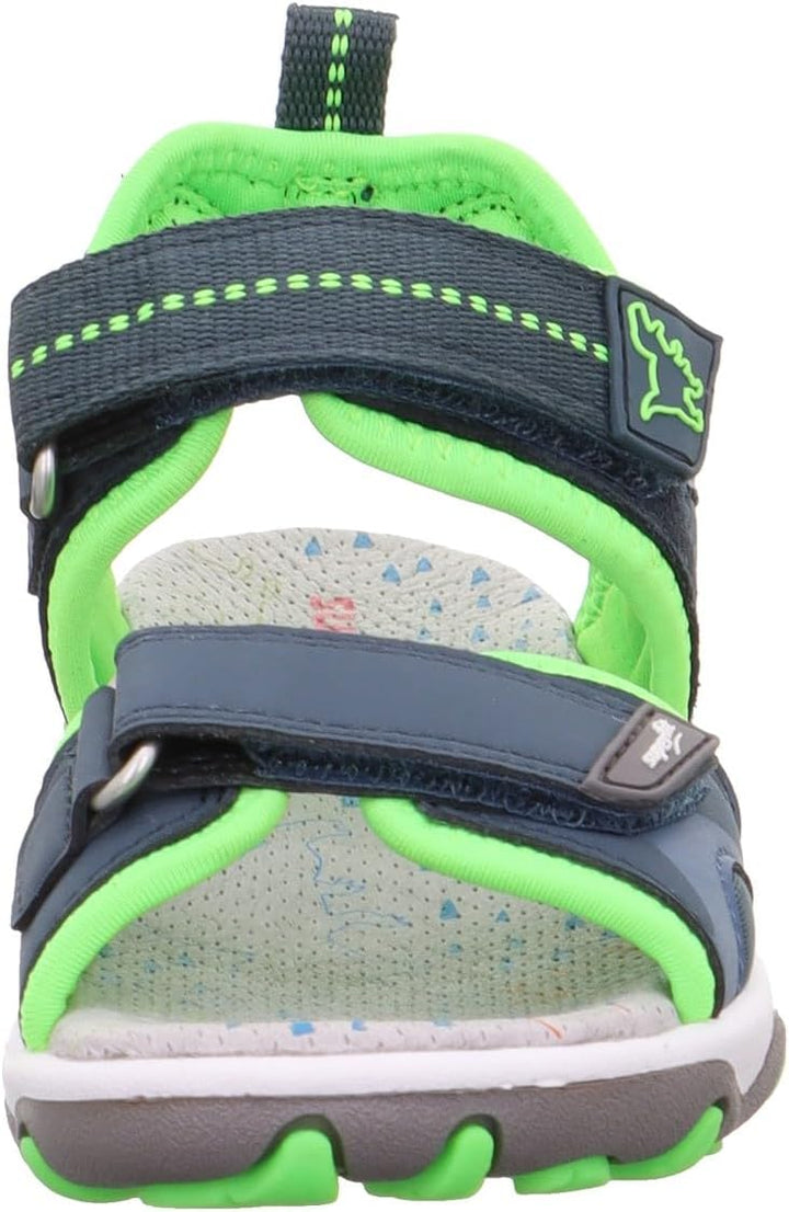 Superfit Jungen Mike 3.0 Sandale 25 EU Blau Hellgrün 8030, 25 EU Blau Hellgrün 8030