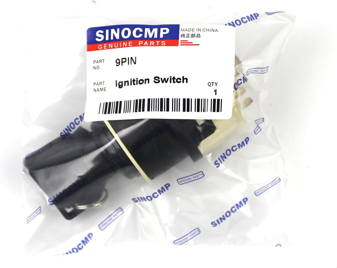 701/80184 701/45500 Zündschalter 9 Pins - SINOCMP Zündschalter für JCB JCB200 JCB220 Bagger Teile, 3