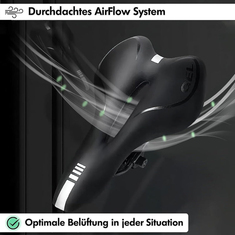 Cloud Comfort Speed 2.0 Sattel Herren Fahrradsattel Bequem Weich Memory Schaum Radsattel Mit Rotem W
