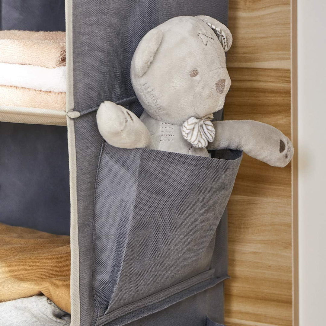 YOUDENOVA Hängeregal Schrankorganizer Stabiler 6 Fächern Kleiderschrank Organizer Ordnungssystem Hän