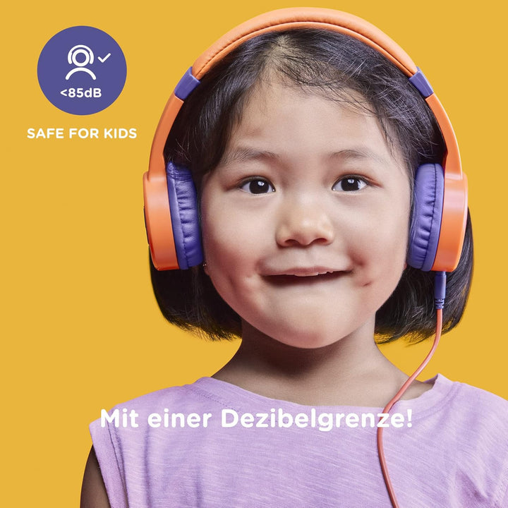 Energy Sistem LOL&amp;Roll Pop Kids Headphones (Music Share, abnehmbares Audiokabel, maximale Lautstärke