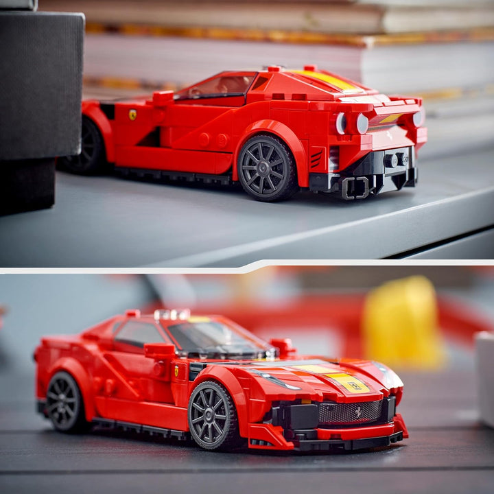 LEGO Speed Champions Ferrari 812 Competizione, Sportwagen und Spielzeug-Modell-Bausatz, Serie 2023,