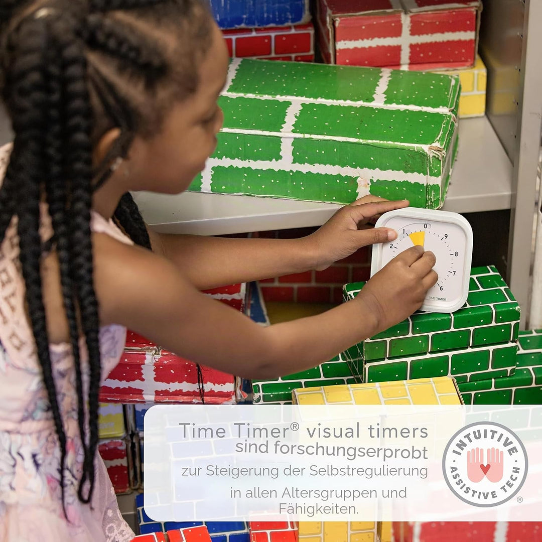 TIME TIMER 10 Minuten MOD Education Edition – Visueller Timer mit Desktop-Software für Kinder im Kla