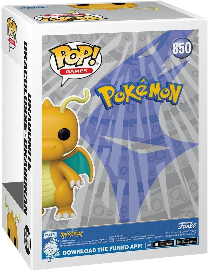 Funko POP! Games: Pokemon - Dragonite - Dragoran - Vinyl-Sammelfigur - Geschenkidee - Offizielle Han