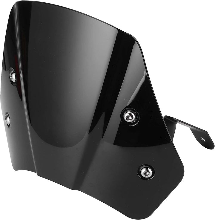 EBTOOLS Motorrad Windschutzscheiben, Kurze Motorrad Windschutzscheibe Windabweiser Schutzverkleidung