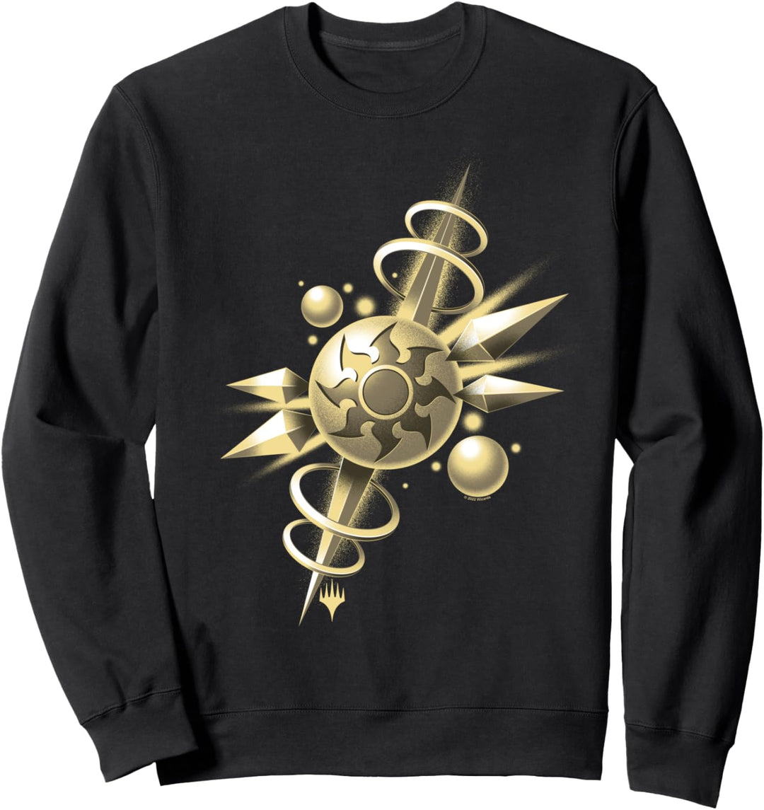 Magic: The Gathering 3D White Mana Abstract Sweatshirt
