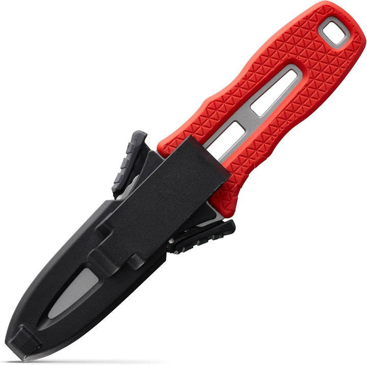 NRS Edelstahl Bootsmesser Pilot Knife 18,4 cm - Kajakmesser & Anglermesser mit 420 HC Klinge 9 cm, T