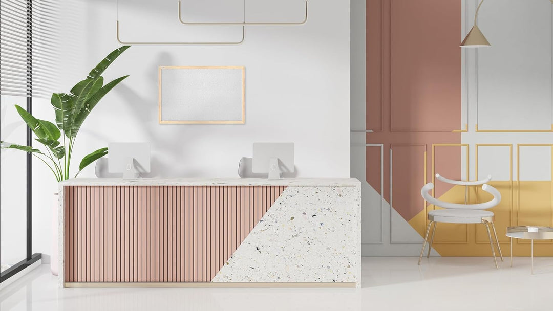 ALLboards Hellgrau Pinnwand mit Holz Rahmen 60x40cm Korktafel Korkwand Pinnwand Kork Farbiger Kork 6