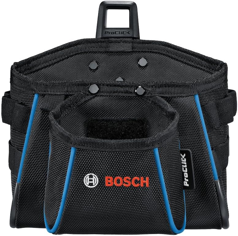 Bosch Professional ProClick Werkzeuggürtel-Set mit 1x Gürtel 108 (Grösse L/XL), 1x Tasche GWT 4, 1x