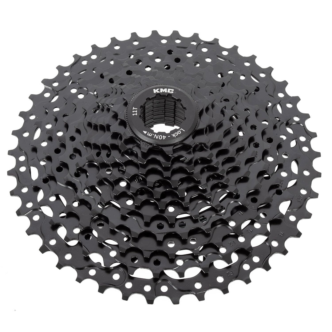 KMC React 11-Fach Kassette, schwarz, 11/42T
