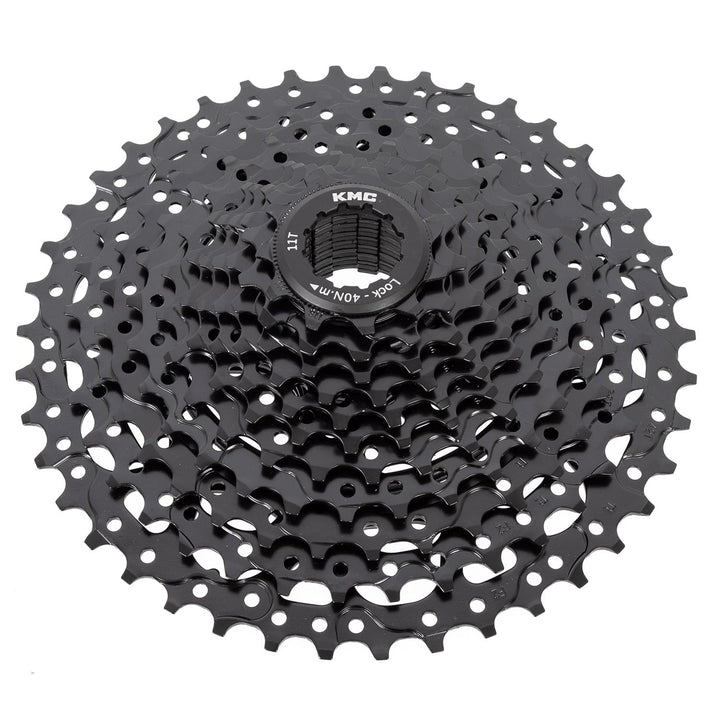 KMC React 11-Fach Kassette, schwarz, 11/42T