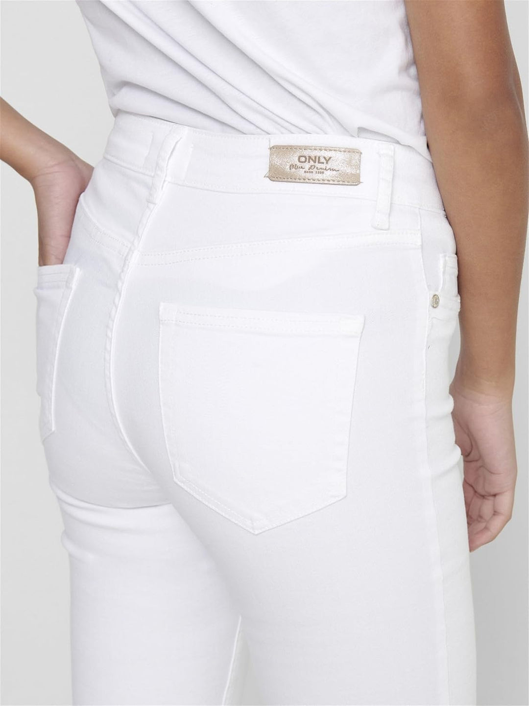 ONLY Female Skinny Jeans ONLBLUSH Mittlere Taille Skinny Fit Jeans XS / 30L White 2, XS / 30L White