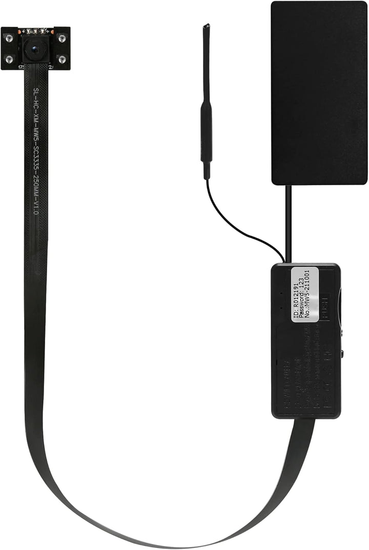 WIWACAM MW5 2023-gen WLAN-Kamera 4K Ultra HD, Bewegungserkennung, Überwachungskammera-Innen, microSD