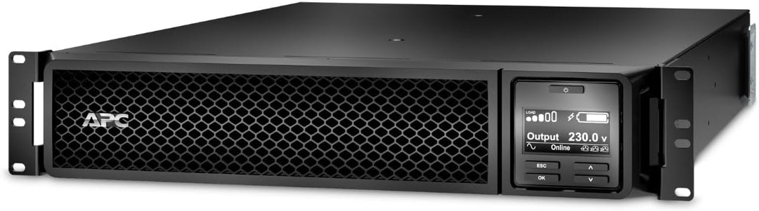 APC Smart-UPS SRT 1000VA RM 230V mit Netzwerkkarte USB/seriell - SRT1000RMXLI-NC