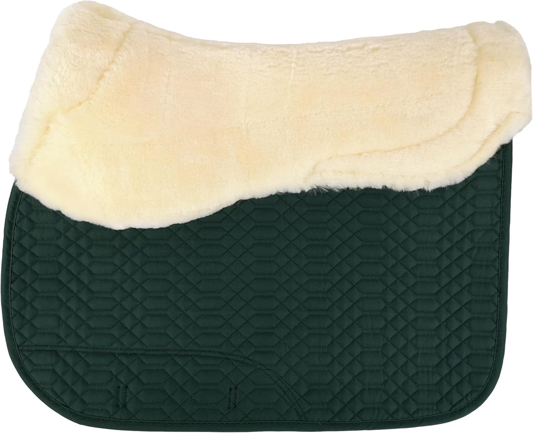 Engel Reitsport Lammfell Schabracke Half Lined mit Fellkranz vorne und hinten SCHABRA4-VSS-GRU-MED S